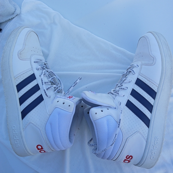 adidas Rapid Court Mid High-Top Trainers Mens | SportsDirect  Adidas high top tennis shoes